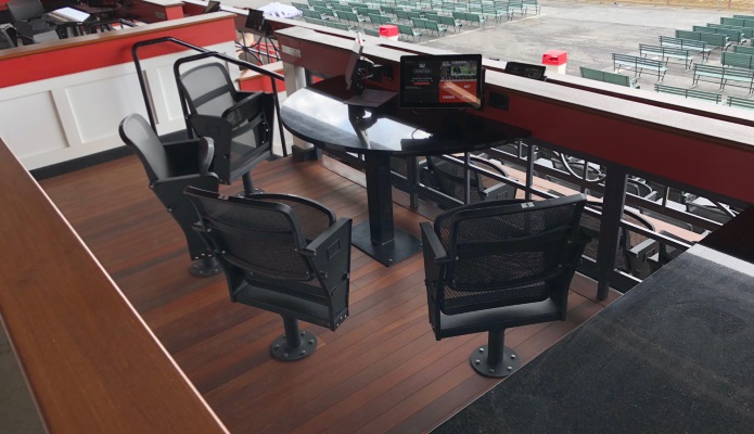 4Topps a hit for premium seating at new home of Atlanta Braves - Triad  Business Journal